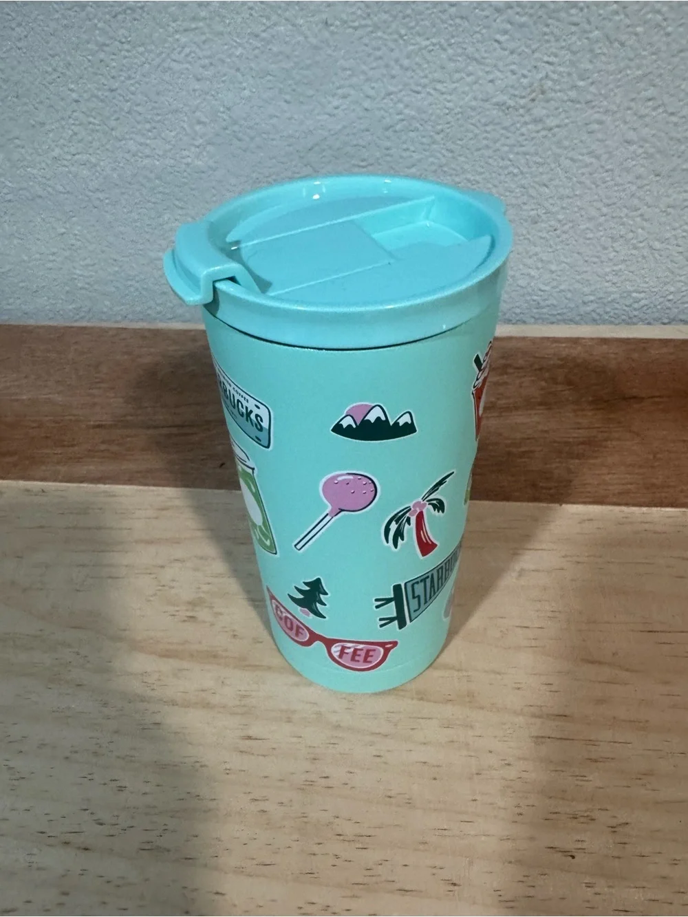 Starbucks Road Trip Collection 2026 SS Sticker Tumbler 16oz